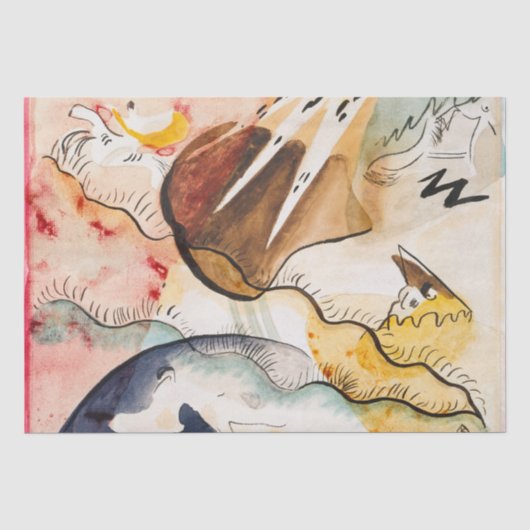 Zeitgemäßes Art Decoupage Wrap Tissue Paper Seidenpapier (Vorderseite)