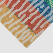 Zeitgemäßes Art Decoupage Wrap Tissue Paper Seidenpapier (Detail)