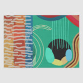 Zeitgemäßes Art Decoupage Wrap Tissue Paper Seidenpapier (Vorderseite)