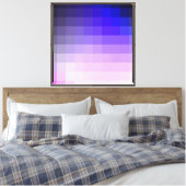 Zeitgemäßes Cool Design Leinwanddruck (Insitu (Schlafzimmer))