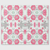 Zeitgemäßes Papier für Blumendesign Geschenkpapier (Flach)