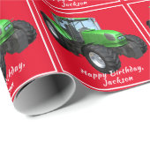 Zeitgemäßes Papier für die Umhüllung von grünen Tr Geschenkpapier (Rolleneckpunkt)