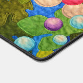 Zeitgemäßes Quilt-Muster Schreibtischunterlage (Ecke)