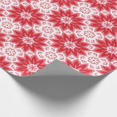 Zeitgemäßes Weihnachtsmuster-Papier Geschenkpapier (Ecke)