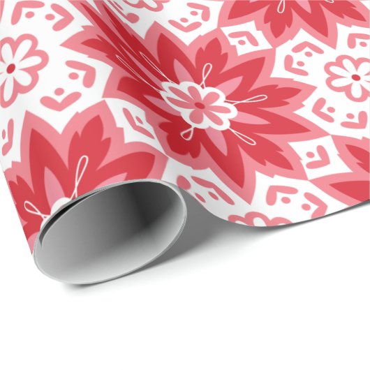 Zeitgemäßes Weihnachtsmuster-Papier Geschenkpapier (Rolleneckpunkt)