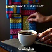 Zeitgenössisch abstrakt in mehrfarbigen Korbflecht Badhandtuch Set