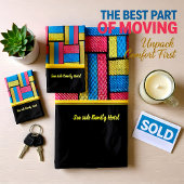 Zeitgenössisch abstrakt in mehrfarbigen Korbflecht Badhandtuch Set