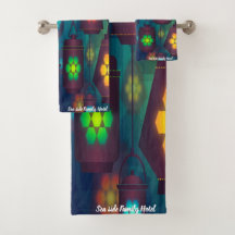 Zeitgenössisch abstrakt in mehrfarbiger Signalleuc