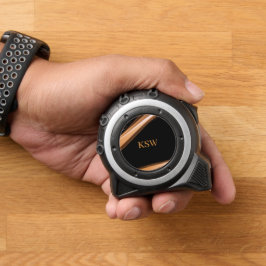 Zeitgenössisch Beruflicher Handyman Cool Black Maßband