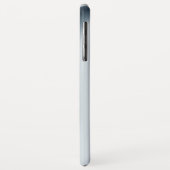 Zeitgenössisch Blaukurven geformt Case-Mate iPhone Hülle (Hinten/Links)
