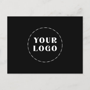 Zeitgenössisch, gedämpft, elegant und personalisie postkarte