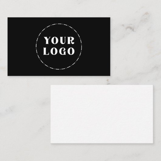 Zeitgenössisch, gedämpft, elegant und personalisie visitenkarte (Vorne/Hinten)