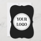 Zeitgenössisch, minimalistisch, einfach und berufl einladung (Vorderseite)