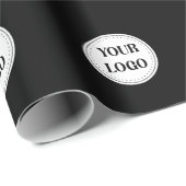 Zeitgenössisch, minimalistisch, einfach und berufl geschenkpapier (Rolleneckpunkt)