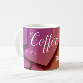 Zeitgenössisch moderne Künstlerisch inspirierende Kaffeetasse