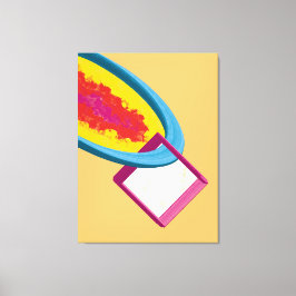 Zeitgenössische Abstrakte Geometrische Formen Leinwanddruck