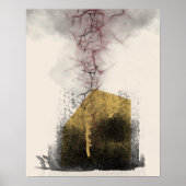 Zeitgenössische Abstrakte Kunstdrucke Poster (Vorne)