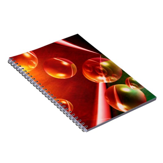 Zeitgenössische Abstrakte Kunstwerke von Serdar Hi Notizblock (Rechte Seite)