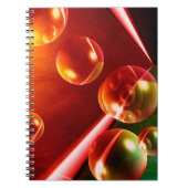 Zeitgenössische Abstrakte Kunstwerke von Serdar Hi Notizblock (Vorderseite)