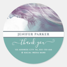 Zeitgenössische abstrakte moderne Drehbuch danke I