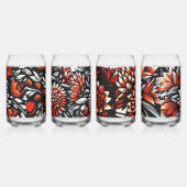 Zeitgenössische Blume Art Dosenglas (Rechts)