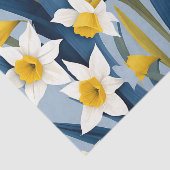 Zeitgenössische Blume Seidenpapier (Ausschnitt)