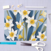Zeitgenössische Blume Seidenpapier (Handwerk)