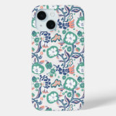 Zeitgenössische Blumendoodle drucken Case-Mate iPhone Hülle (Rückseite)