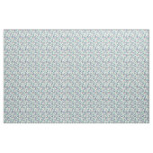 Zeitgenössische Blumendoodles Stoff (Fat Quarter (45,7 x 55,9 cm))