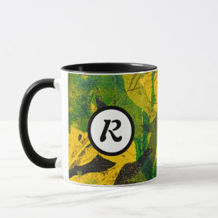 Zeitgenössische botanische Tasse