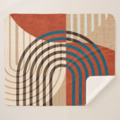 Zeitgenössische Collage Wand Art Retro druckt Set. Sherpadecke (Vorderseite (Horizontal))