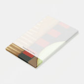 Zeitgenössische Dachboden-Art getäfelte Malerei Post-it Klebezettel (angewinkelt)