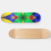 Zeitgenössische Digital-Kunst Skateboard (Horizontal)