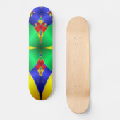 Zeitgenössische Digital-Kunst Skateboard (Vorderseite)