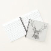 Zeitgenössische Elk Sketch Notizblock (Innenseite)