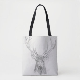 Zeitgenössische Elk Sketch Tasche