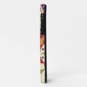 Zeitgenössische Fall-Blumen Case-Mate iPhone Hülle (Hinten/Links)
