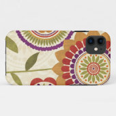 Zeitgenössische Fall-Blumen Case-Mate iPhone Hülle (Rückseite (Horizontal))