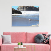 Zeitgenössische Felsen Ozean gestresste Leinwand d (Insitu (Wohnzimmer))