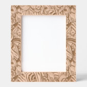 Zeitgenössische, florale Muster gravierte Rahmen (Vorderseite)