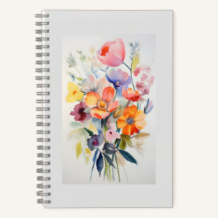 Zeitgenössische florale Wanddekoration Kunst # 1 Notizblock