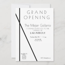 Zeitgenössische Galerie Eröffnung