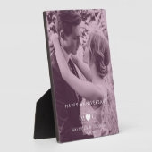 Zeitgenössische Gedenktafel mit Tischpult S Fotoplatte (Seite)