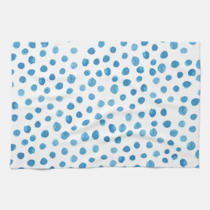 Zeitgenössische geometrische Formen Wasserfarbe. Geschirrtuch