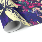 Zeitgenössische Geschenkpapier (Rolleneckpunkt)