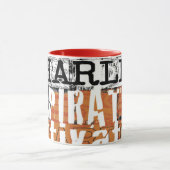 Zeitgenössische grafische Tasse (Zentrum)