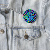 Zeitgenössische Granny-Platz-Blume Button (Beispiel)