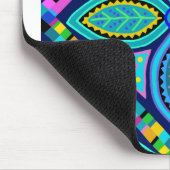 Zeitgenössische Granny-Platz-Blume Mousepad (Ecke)