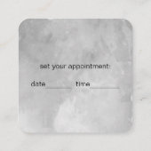 Zeitgenössische graue Loyalität / Ernennung Treuekarte (Rückseite)