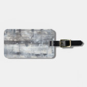 Zeitgenössische graue Malerei Gepäckanhänger (Vorderseite horizontal)